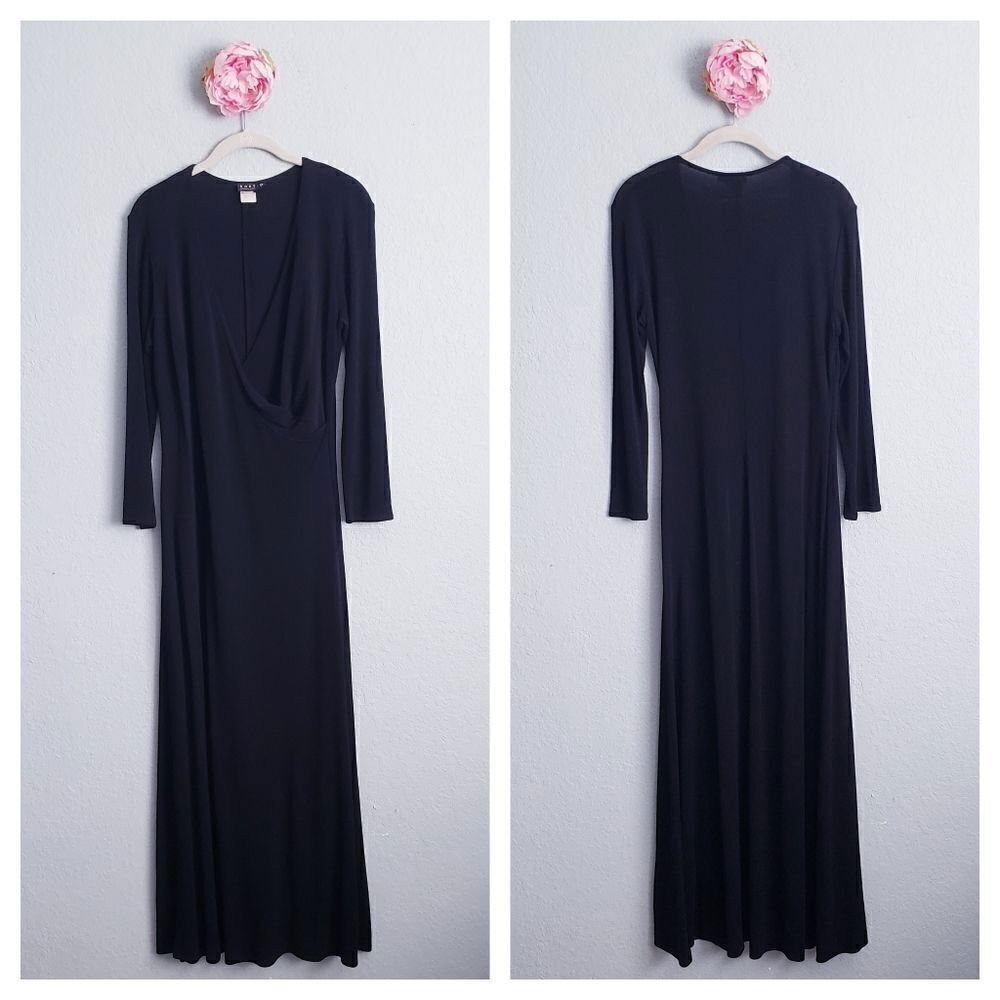 Vintage Kors‎ Michael Kors Black Long Sleeve Dress